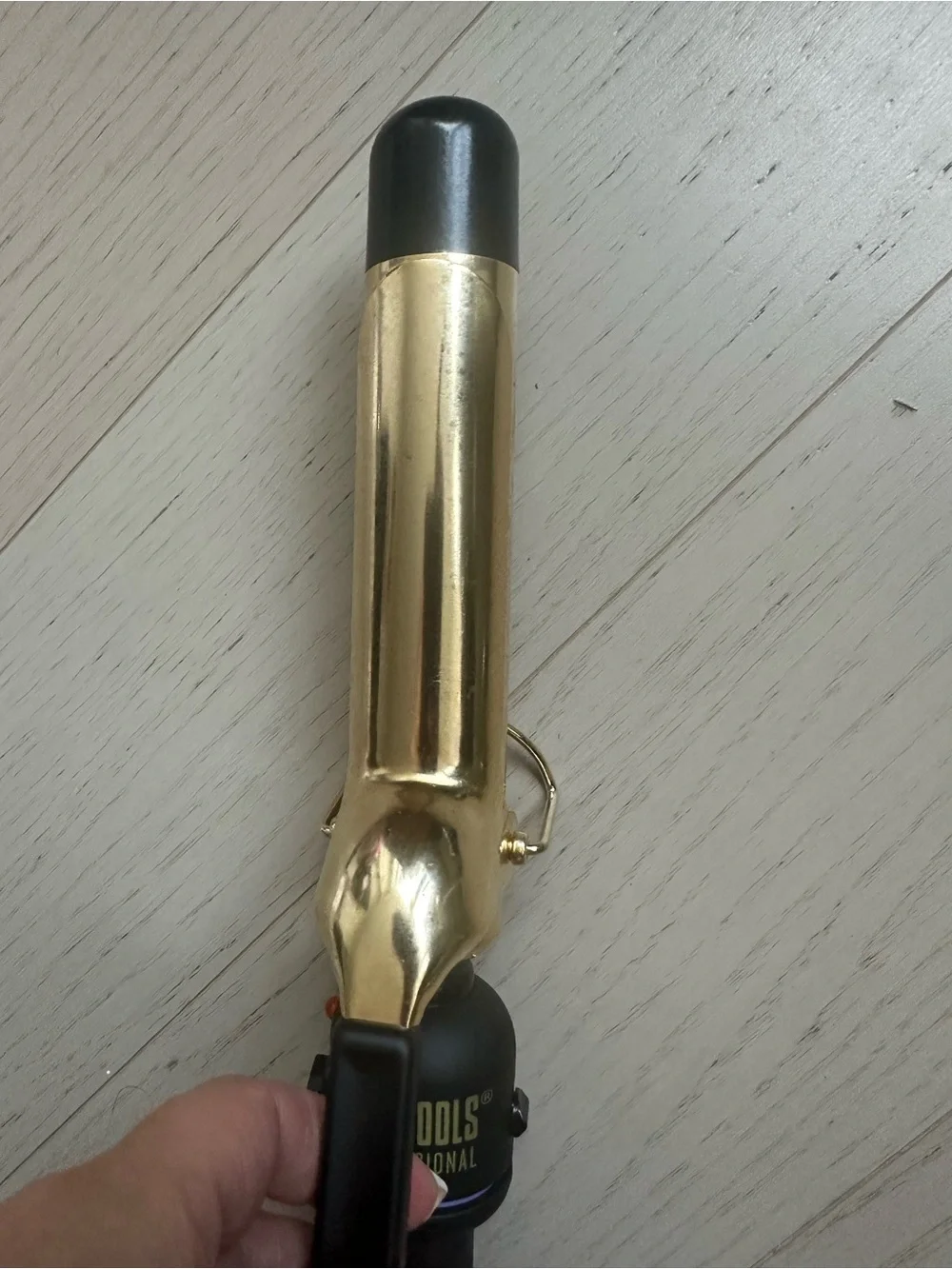 Black & Gold Curling Iron - Professional Styling Tool